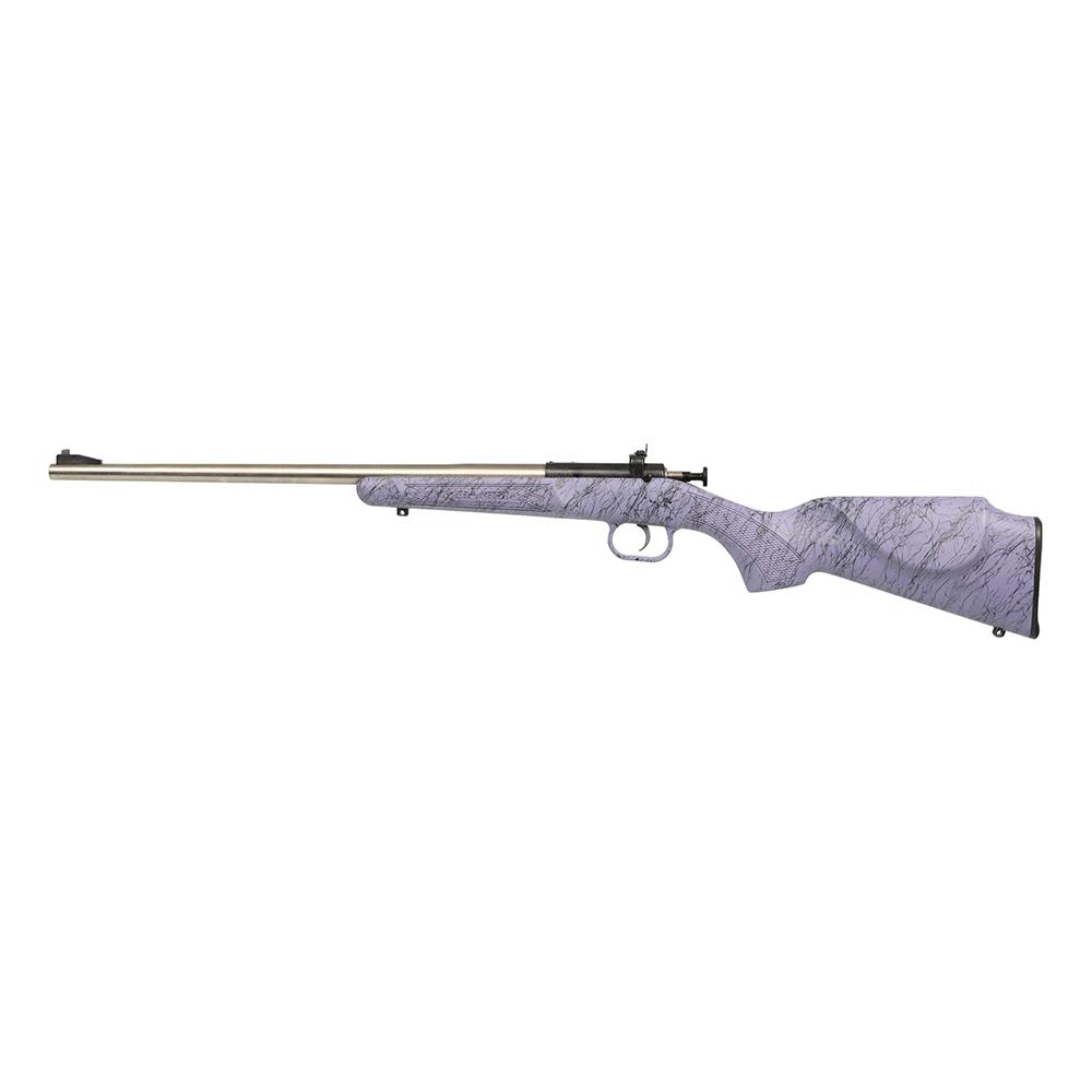 Keystone Crickett "My First Rifle" .22 LR Single Shot 16.1" Barrel Purple with Black Webbing