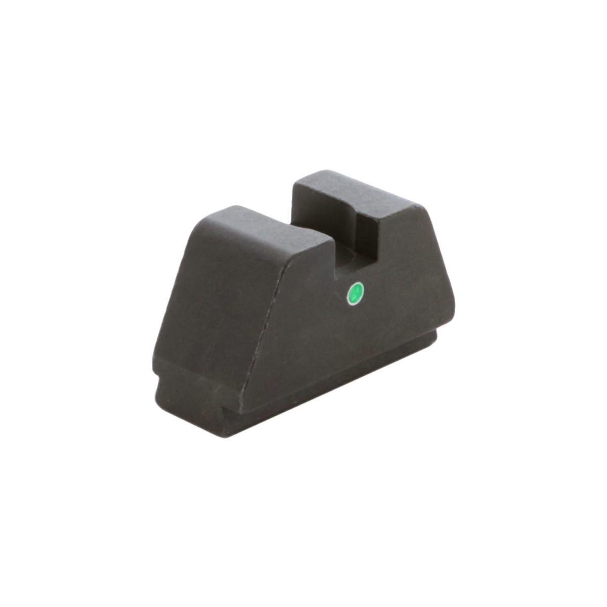 Ameriglo GL-143R Green Tritium Rear Sight .451in H .165in Sq Notch Glock