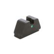 Green Tritium single dot No Outline .451in H .165in Sq Notch GLOCK