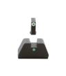 3XL Tall Green Tritium White outline front green tritium dot rear Glock