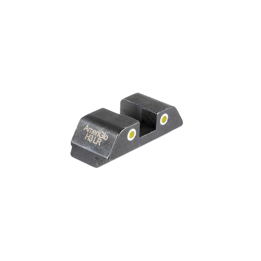 Ameriglo GL-8115R Tritium 2-Dot Rear Sight for Glock Yellow/White