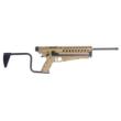 Kel-Tec R50 5.7x28mm Semi-Auto Rifle (16" Threaded Barrel) Tan Receiver with Folding Stock
