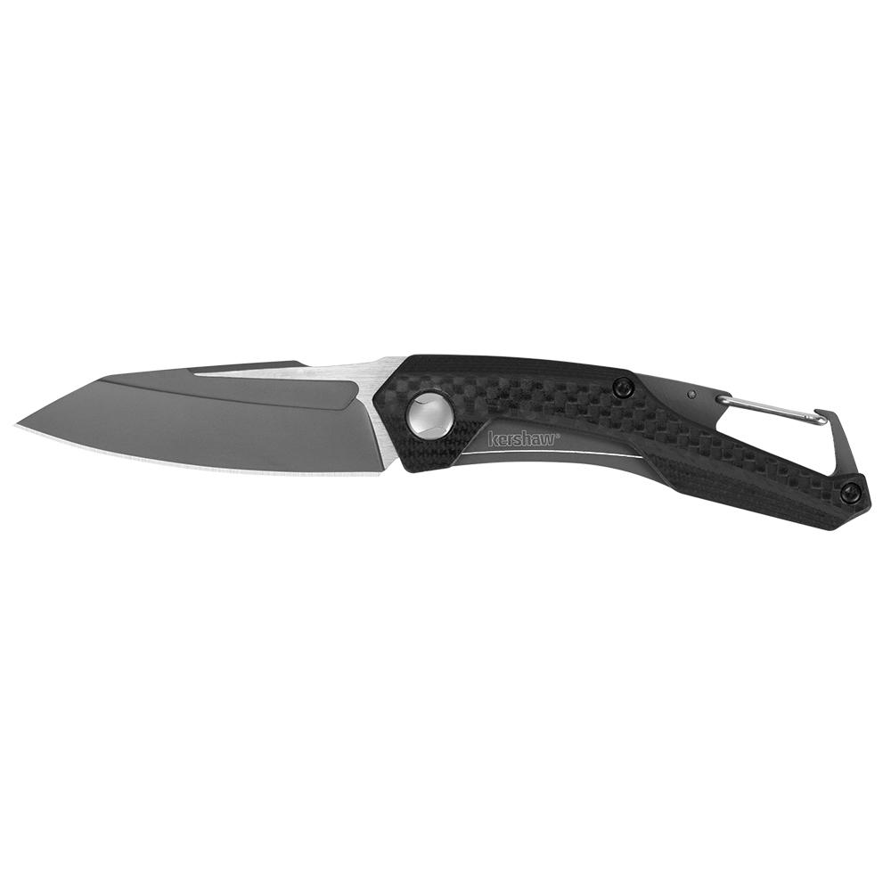 Kershaw Reverb Drop Point Steel Knife With PVD Coa - Kershaw