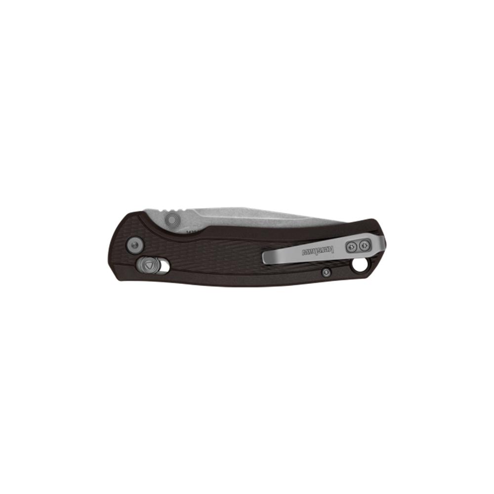Kershaw Maneuver Folding Knife 3-1/8" Drop Point Blade Black
