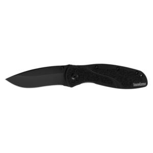 Kershaw Blur Assisted Folding Knife 3-4/10" Drop Point Blade Black