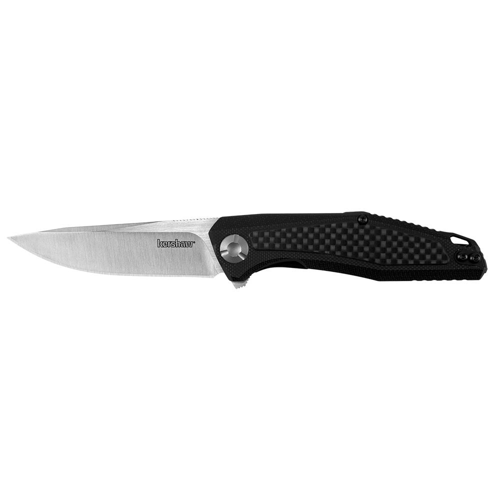 Kershaw 4037 Atmos 3" Folding Knife, 8Cr13MoV Blade, Carbon Fiber Handle