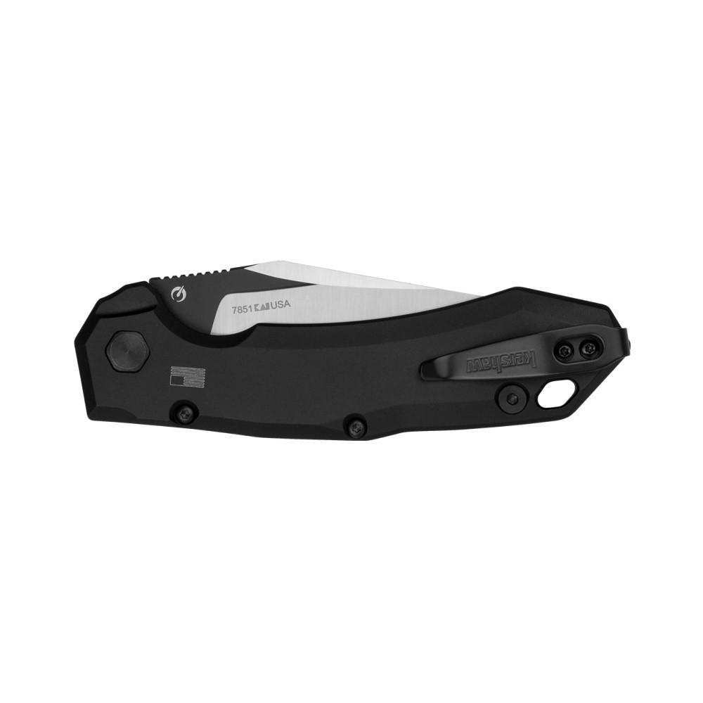 Kershaw Launch 19 Automatic Knife 3-3/10" Clip Point Blade Black Tan