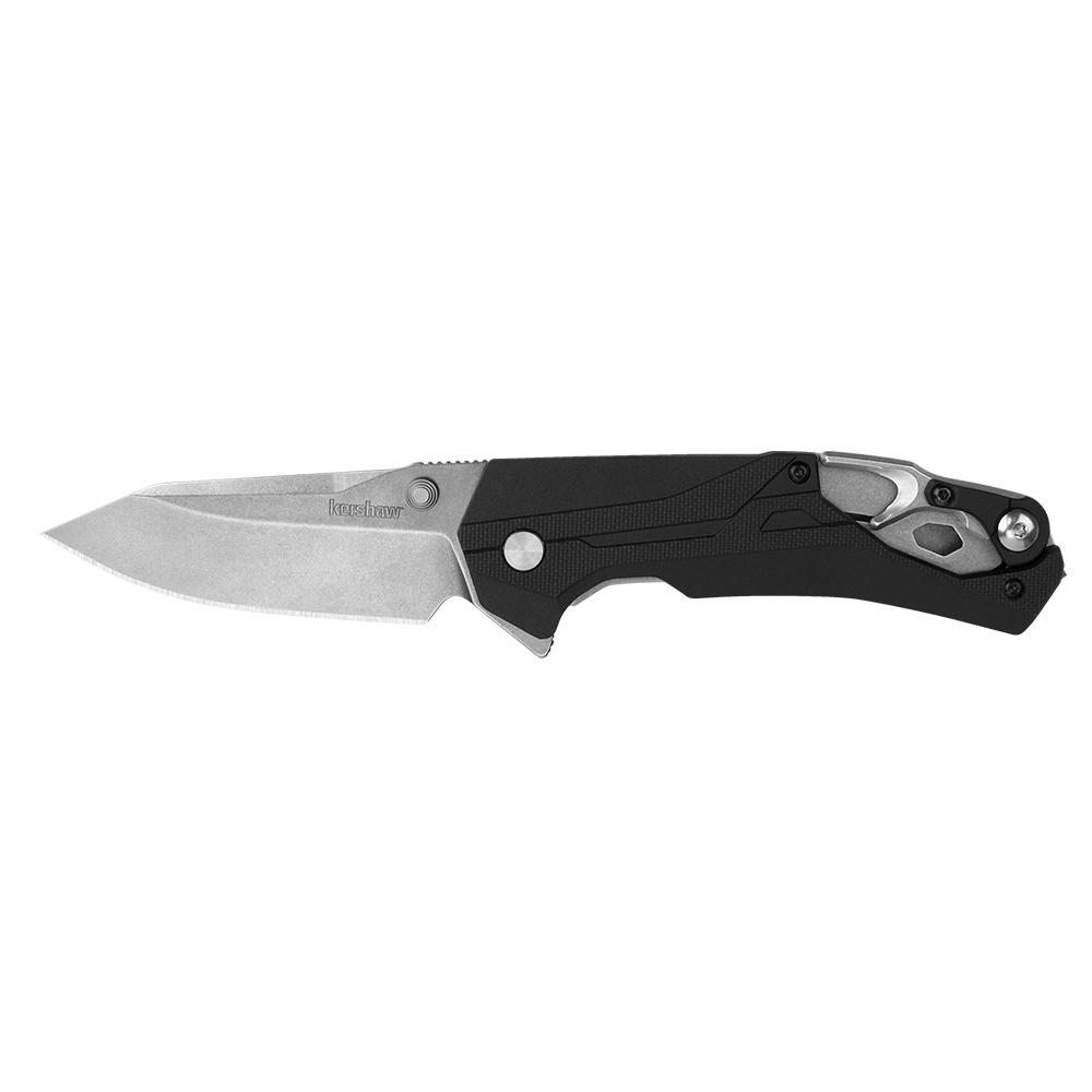 Kershaw 8655 Drivetrain Folding Knife 3.2" D2 Blade, Glassbreaker, Cutter