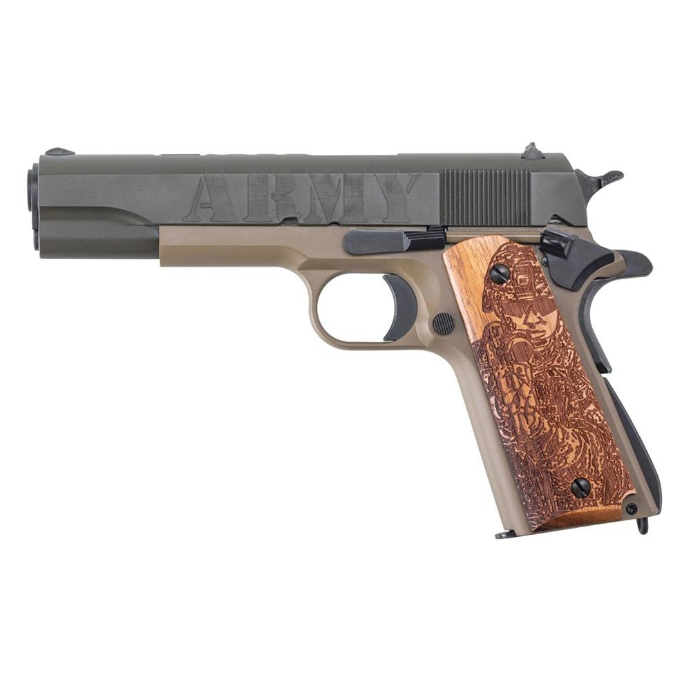 Kahr Arms Auto Ordnance Army 250th Special Edition Handgun .45 ACP 7rd Magazine 5" Barrel Wood Grip