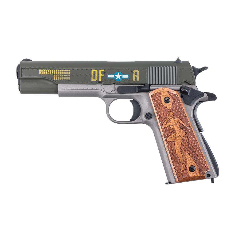Kahr Arms Auto-Ordnance Limited Edition "Memphis Belle" 1911 Handgun .45 Auto 7rd Magazine(1) 5'' Barrel Custom…
