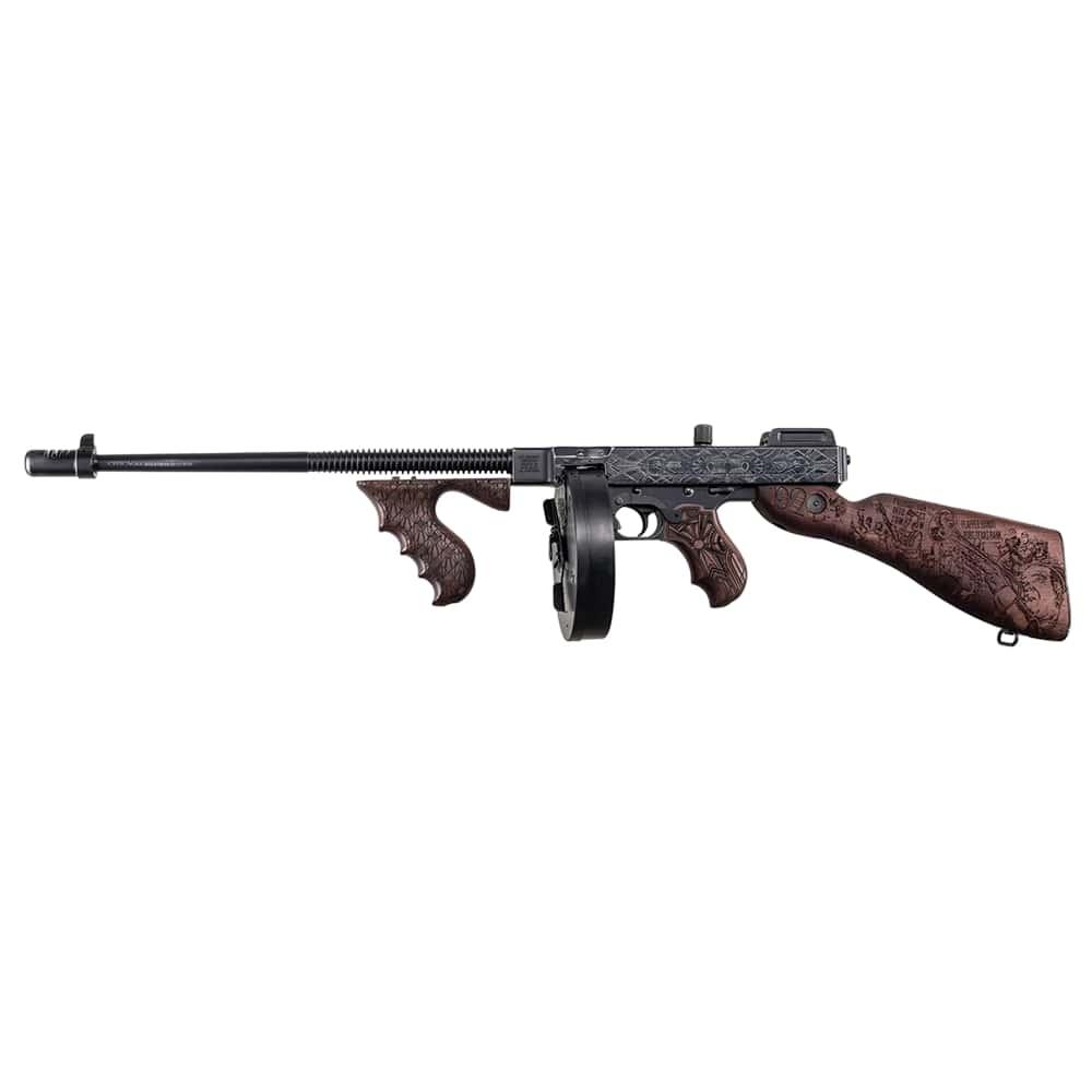 Thompson 1927A1 "Roaring 20's" Carbine .45 Auto 20rd Stick 50rd Drum Magazines 18" Barrel Wood Stock