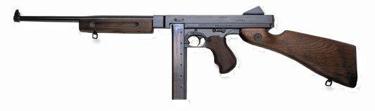Kahr Arms Auto Ordnace Thompson M1 Rifle .45 Auto 30rd Magazine(10) 16.5" Barrel Wood Stock .45 ACP