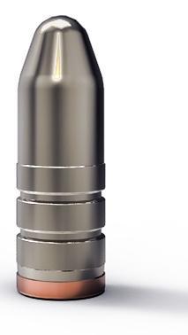 Lee Precision 90372 Round Nose Rifle Mould, Double Cavity, .338 220gr