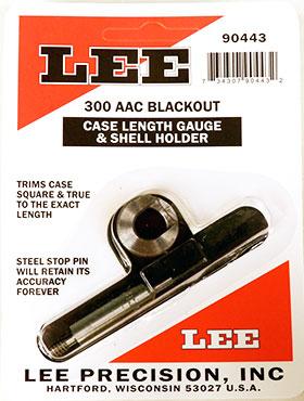 Lee Case Length Gage and Shell Holder .300 AAC Blackout .300 Blackout