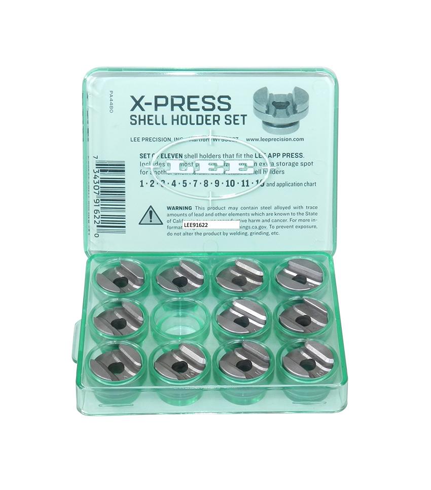LEE Precision 91622 X-PRESS Universal Shellholder Set