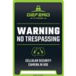 Tactacam Defend No Tresspassing Sign 3PK