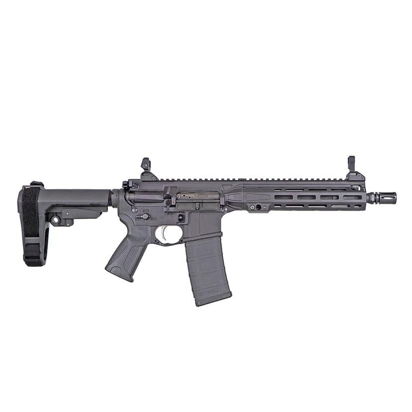 LWRC ICMKII Pistol 5.56mm 30rd Magazine 10'' Barrel Black w/SBA3 Brace