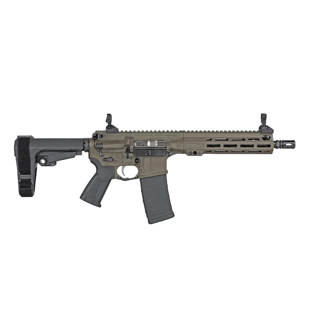 LWRC Icmkii Pistol 5.56MM 30RD Magazine 12'' Barrel Patriot Brown W/SBA3 Brace