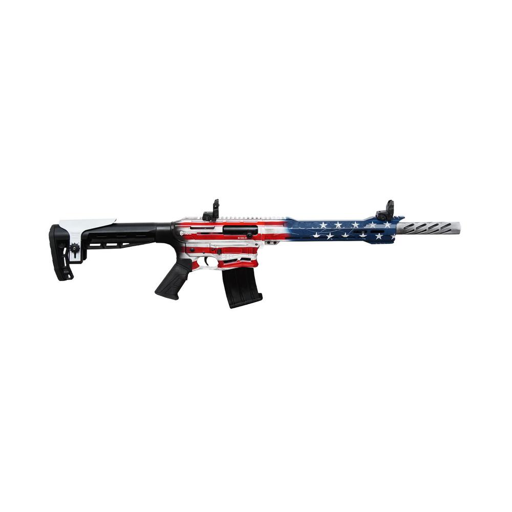 Legacy Sports International Citadel Boss-25 Shotgun 12ga 5rd Magazines 18.75" Barrel USA Flag Cerakote