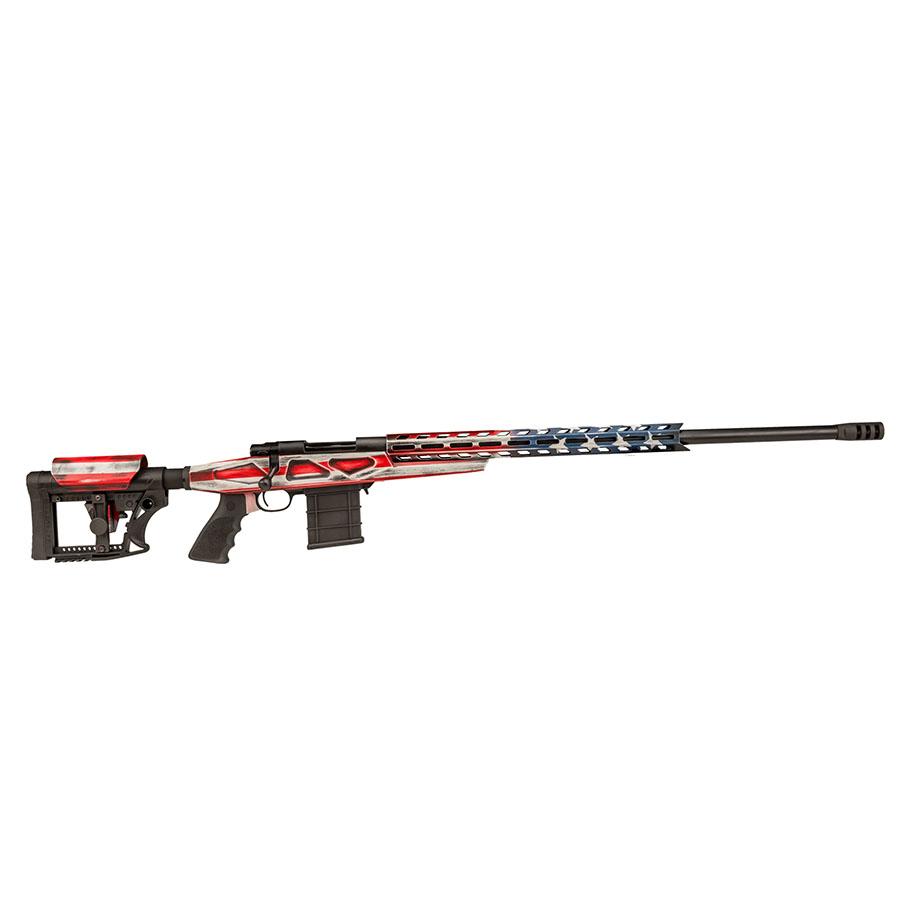 Legacy Sports International Howa M1500 Rifle 6.5 Creedmoor 10rd Magazines (3) 24" Barrel US Flag MDT Grip