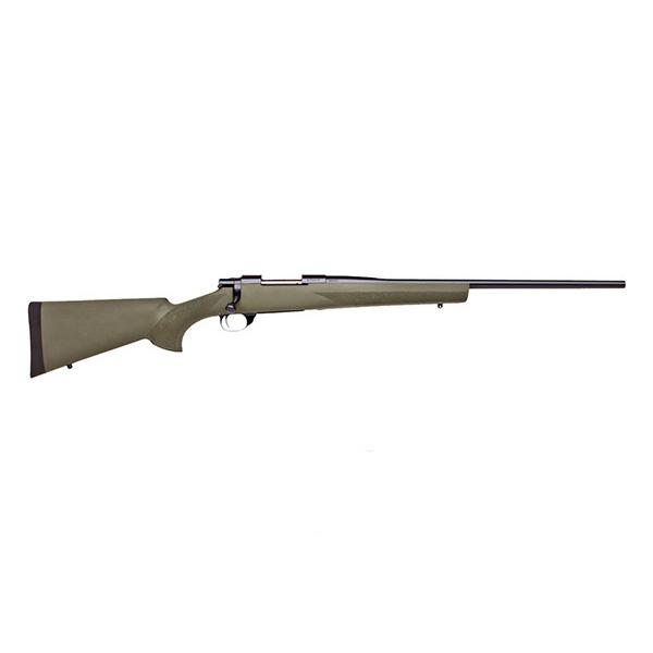 Legacy Sports International Howa M1500 Hogue Rifle 25 Creedmoor 5rd Capacity 22'' Threaded Barrel Green Hogue Stock