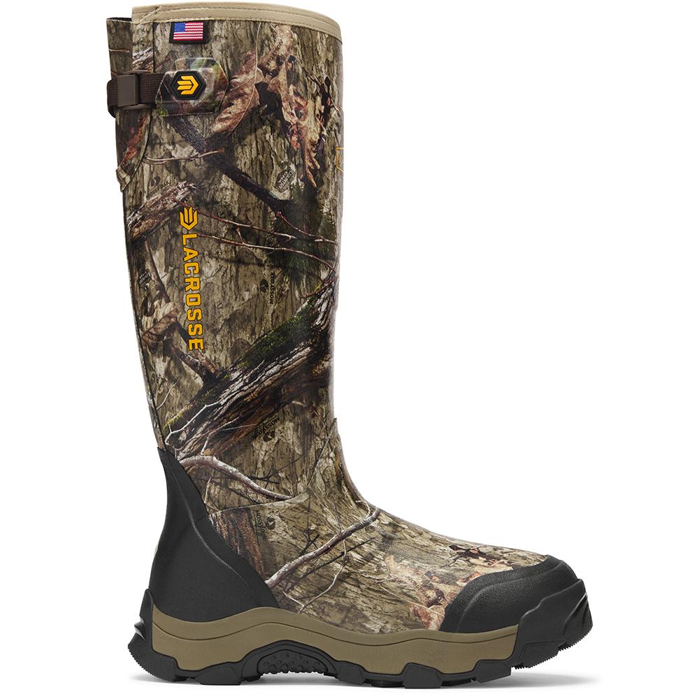 LaCrosse 37606609 Alpha Evolution 17" Boots Mossy Oak DNA 800G Size 9