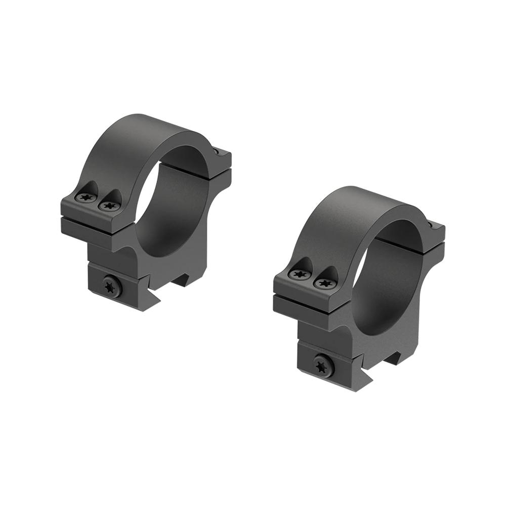 Leupold Open Range Rimfire Cross-Slot Rings 30mm High Black