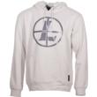Distressed Reticle Hoodie Bone M