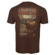 Leupold Mule Deer Magazine Tee Brown Heather S