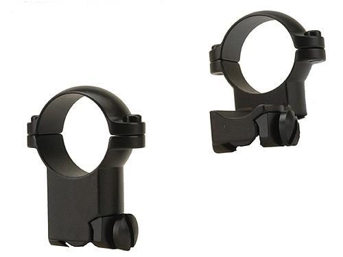 Leupold 2-Piece Extension Ringmounts - Ruger M77 1" High Matte Black - Ruger M77 1" Super High Matte Black