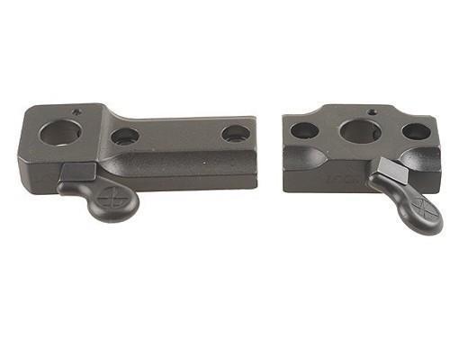 Leupold 2-Piece Quick Release (QR) Base - Savage 10/110 Round Rear Receiver Matte Black