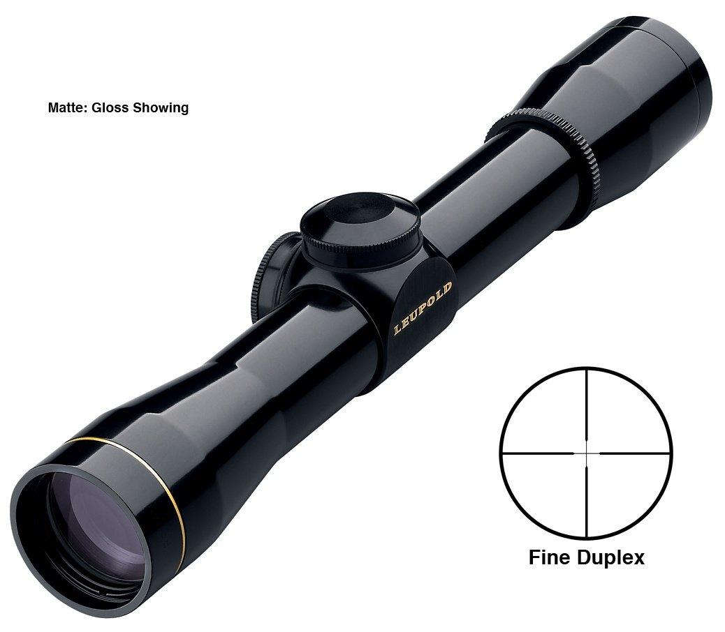 BLEMISHED Leupold FX-I Rimfire Scope - 4x28 Fine Duplex Reticle 1" Tube Matte