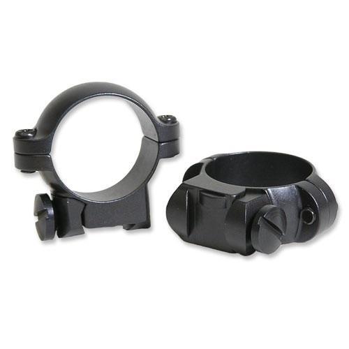 Leupold 60924 2-Piece Steel Ringmounts Ruger No. 1 & 77/22 Low Matte Black