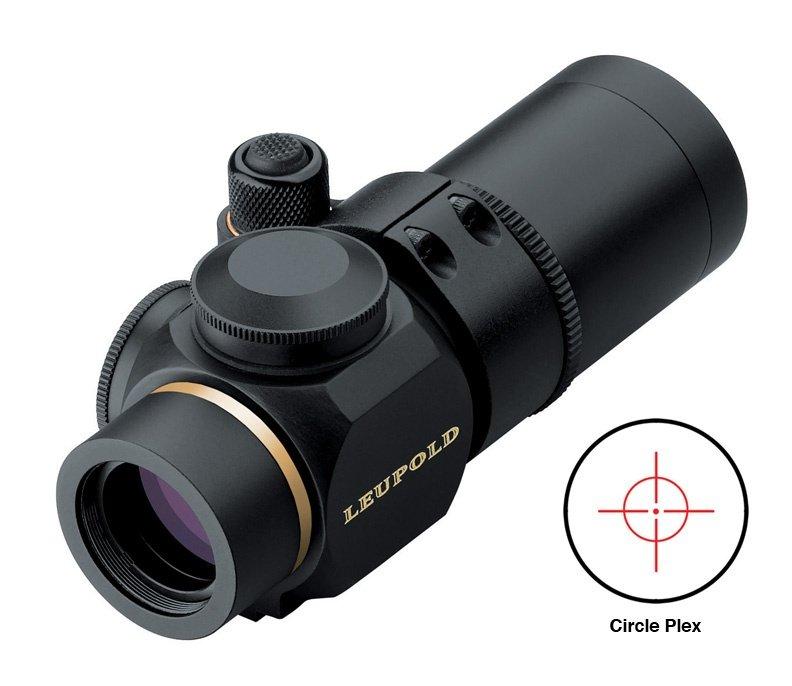BLEMISHED Leupold Prismatic Hunting Shotgun/Muzzleloader Rifle Scope 1x14mm Illum. Circle Plex Reticle - Matte