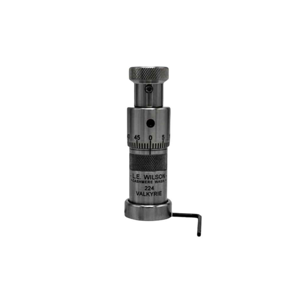 L.E. Wilson Stainless Steel VLD Bullet Seater with Micrometer Adjustment 6mm Dasher