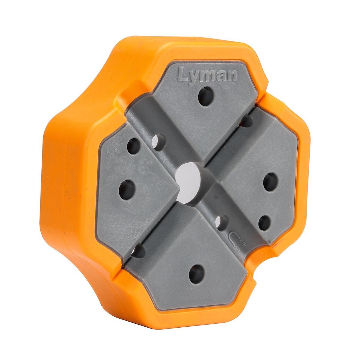 Lyman 04079 X-Block Gunsmith Bench Block, Non-Marring Polymer, 5" Diameter