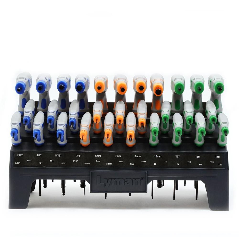 Lyman Heritage T-Handle Hex and Torx Set 30/pc - Lyman