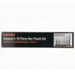 LYMAN ARMORER'S 18 PC HEX PUNCH SET
