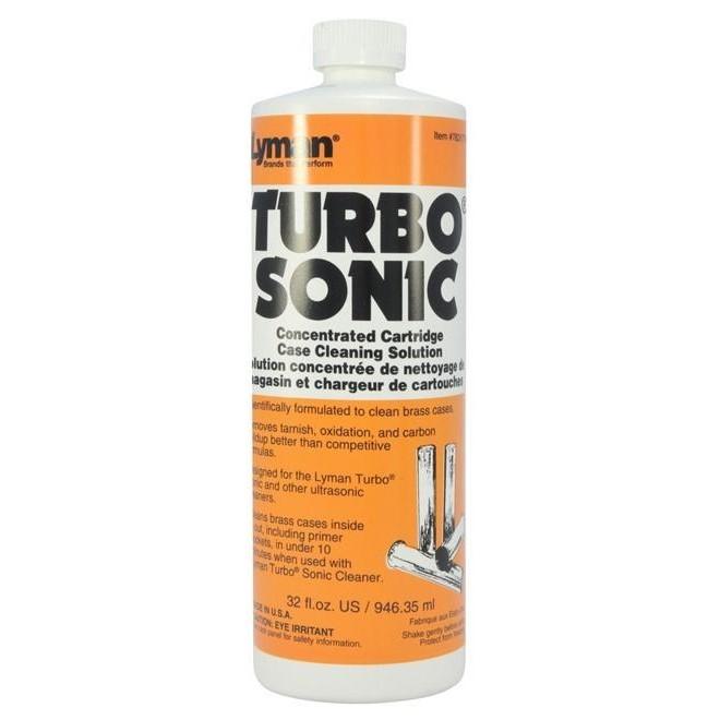 Lyman 7631714 Turbo Sonic Case Cleaning Solution 32oz Bottle