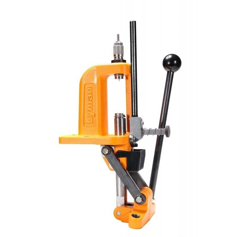 Lyman 7726350 Brass Smith Victory Press, Cast Iron, 1" Ram, Orange