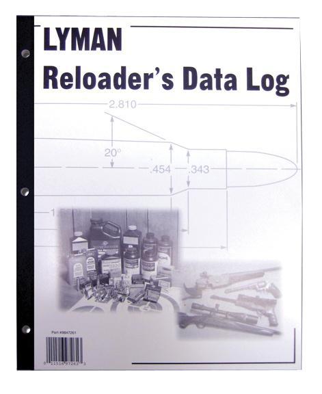 Lyman Reloaders Log Book 50 Pages Md: 9847261-img-0