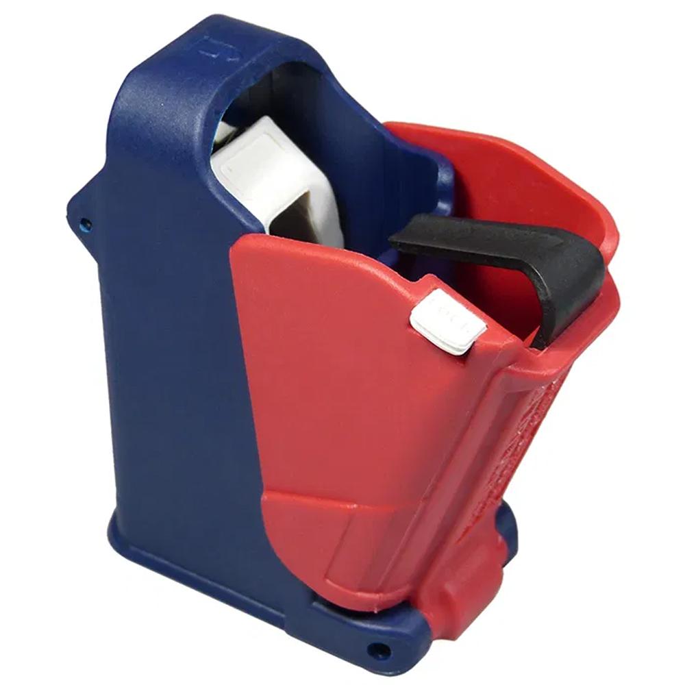 Maglula LULA Loader & Unloader 9mm Luger/.45 ACP Red White Blue Magazine Speedloader