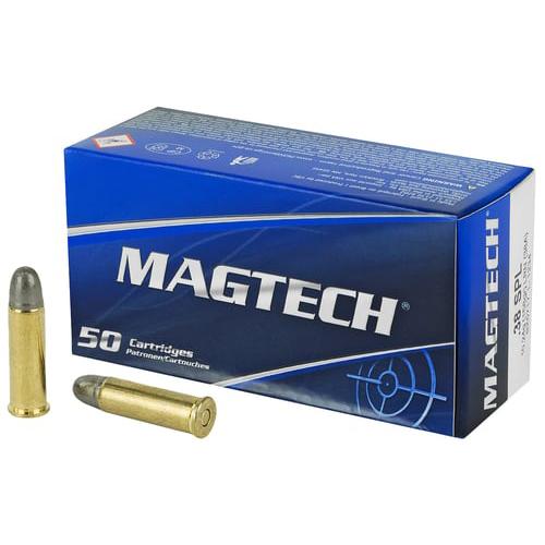 MagTech Handgun Ammunition .38 Spl 158 gr LRN 755 fps 50/ct .38 Special