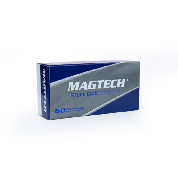 Magtech Steel Case (Zinc-Plated) Handgun Ammunition 9mm Luger 115 gr. FMJ 1135 fps 50/ct