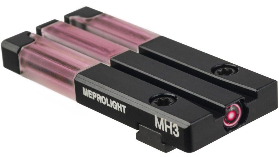 Meprolight 631303408 FT Bullseye Rear Sight Red Tritium FO Black Frame