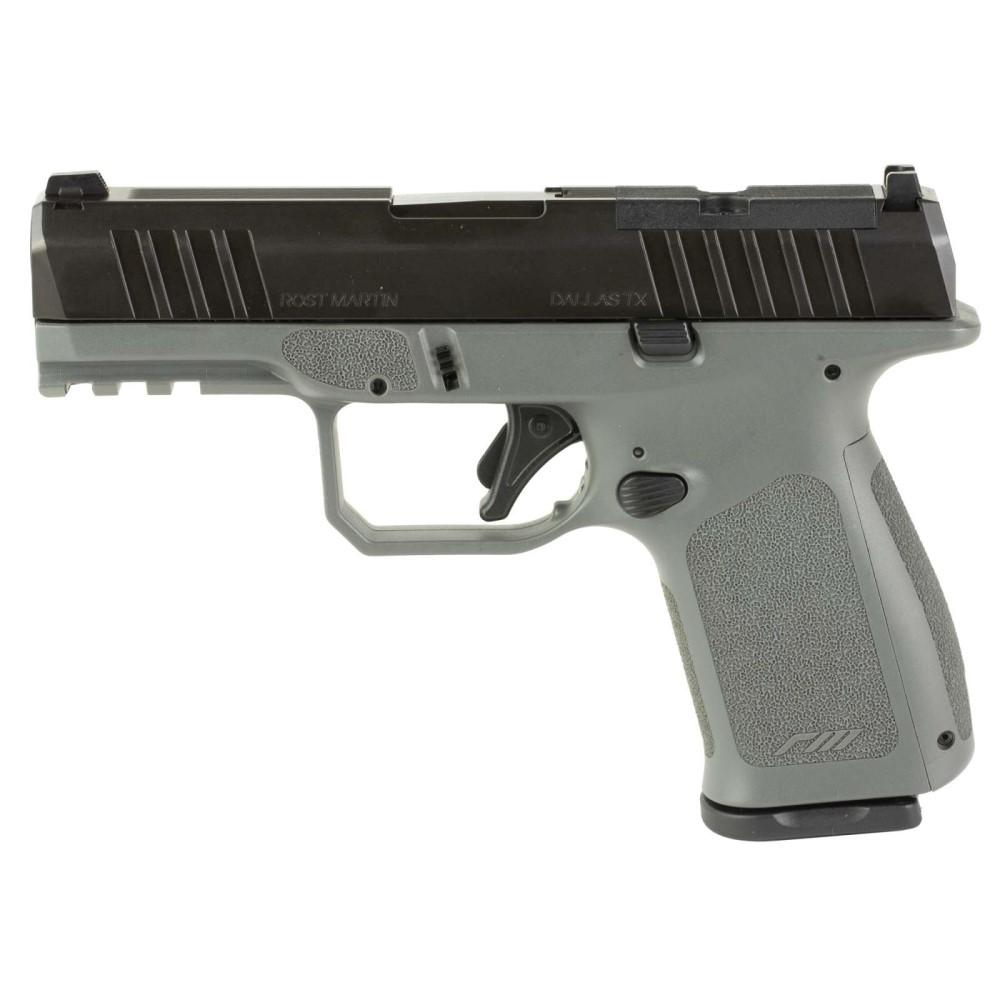 Rost Martin RM1C Handgun 9mm Luger 10rd (2) Magazines 4" Barrel Grey Optics Ready CA Model