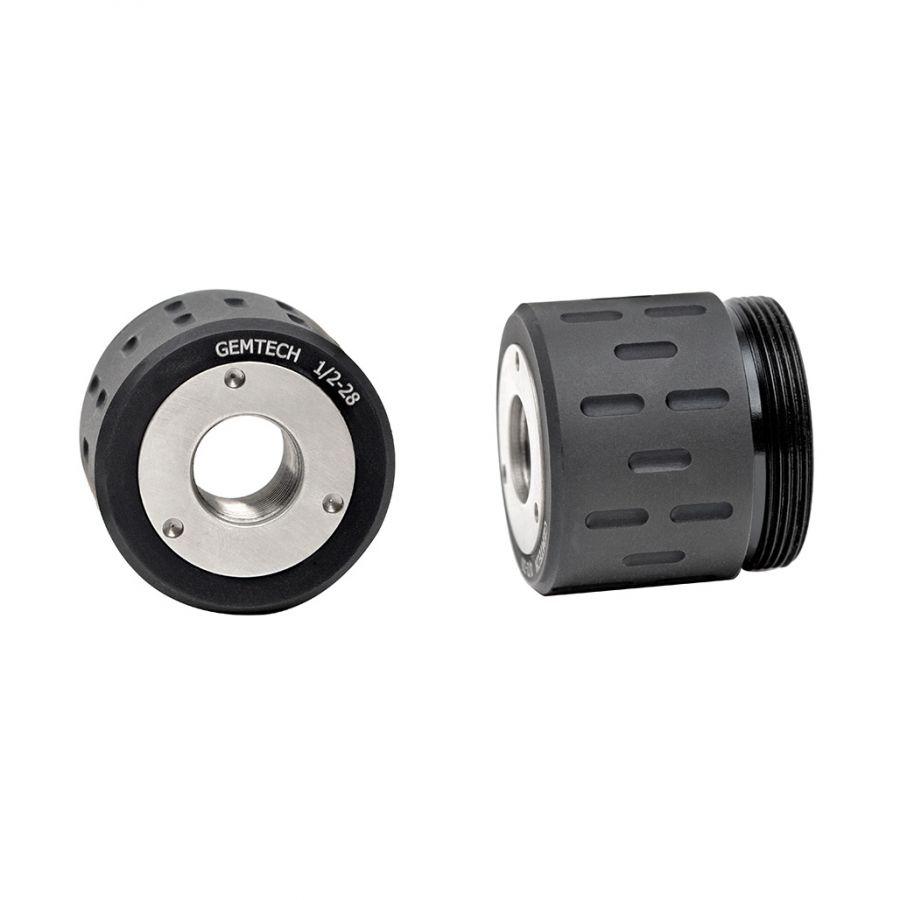 Gemtech Threaded Rear Mount Adaptor for GM-45/LUNAR-45 1/2-28 Thread Suppressors Accessory