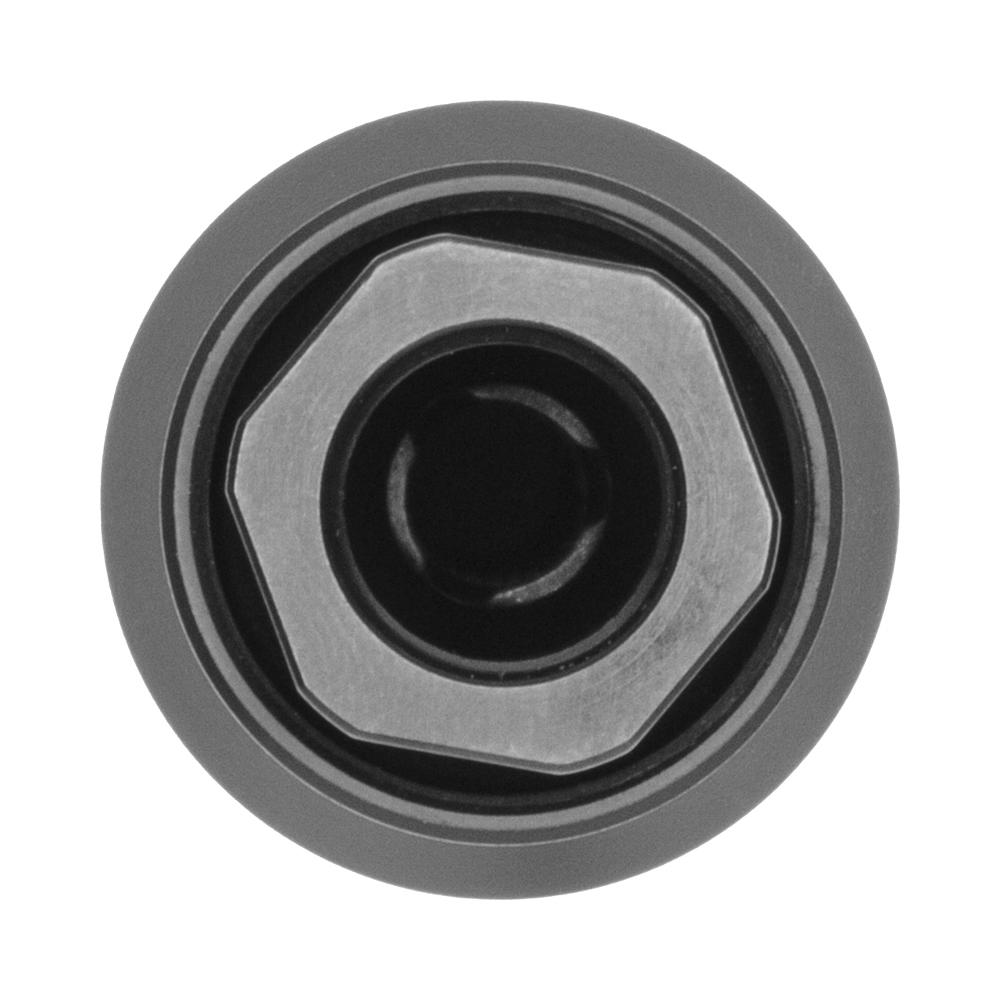 Gemtech NEBULA 5.7 Direct Thread Suppressor 5.7x28mm 1.2" Dia 1/2x28 Thread Black Cerakote