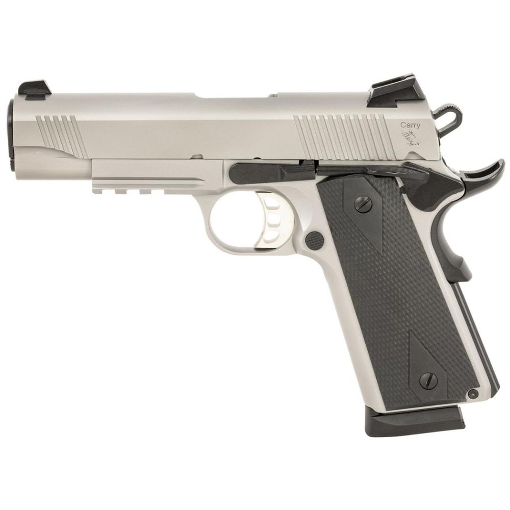 Tisas 1911 Carry SS45R Handgun .45 Auto 8rd Magazines(2) 4.25'' Stainless Steel .45 ACP