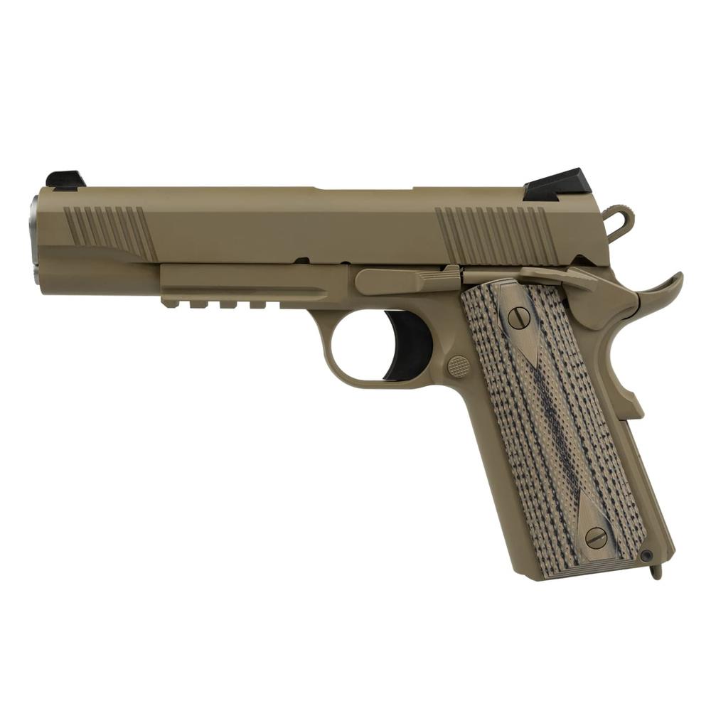 Tisas 1911 Raider B45R Handgun .45 Auto 8rd Magazine 5" Barrel FDE Cerakote G10 Grips .45 ACP